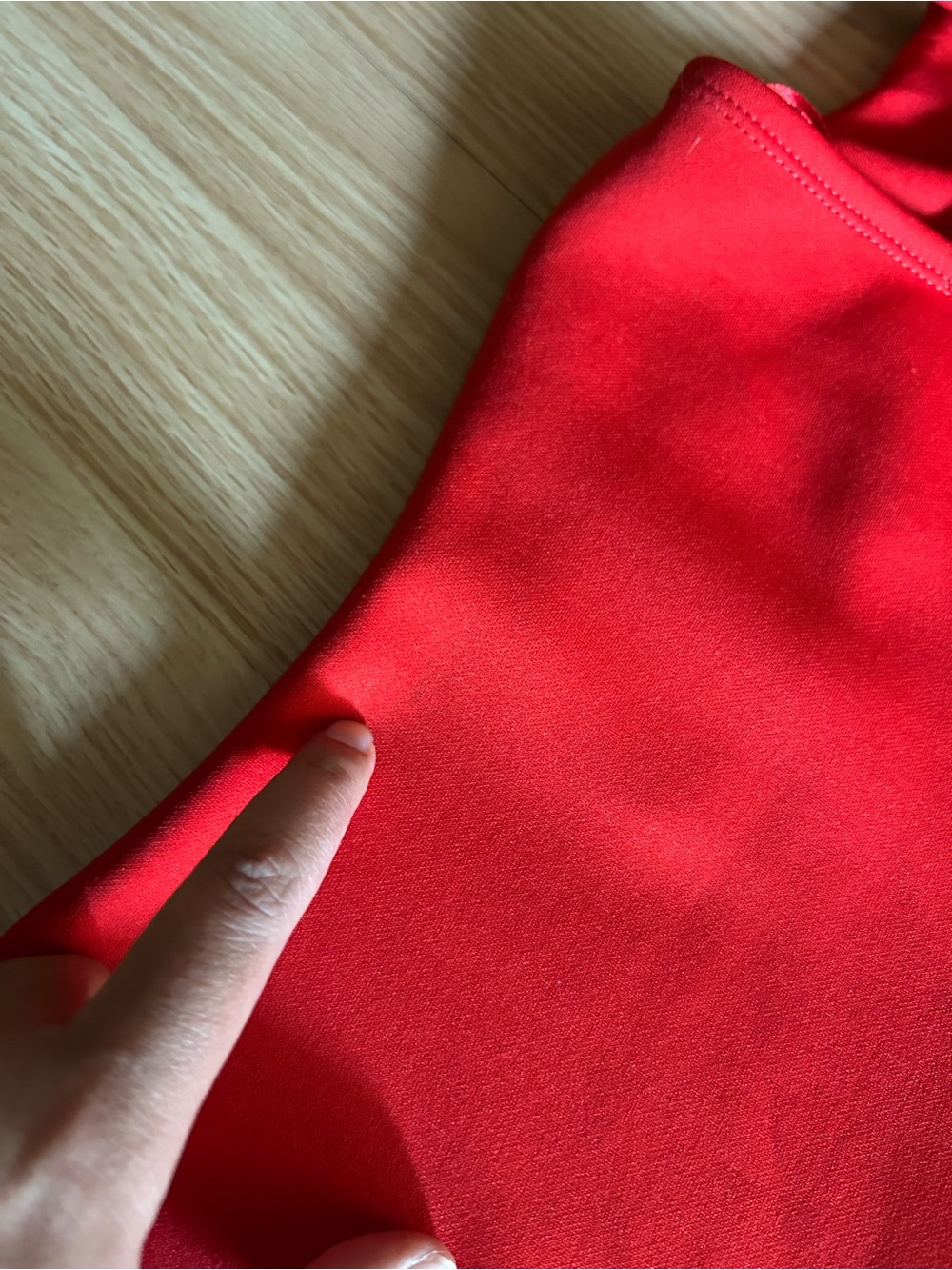 NWT ReVamped Red Ruffled Mini Dress Small - Picture 10 of 11